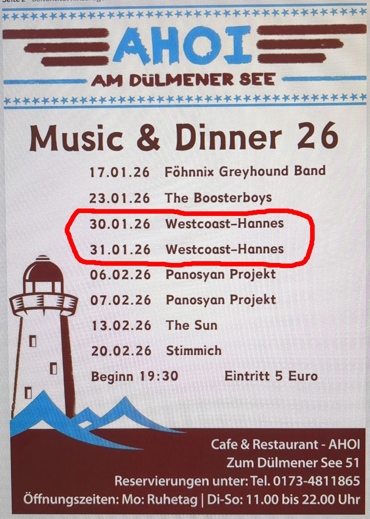 Ahoi Programm 2026m